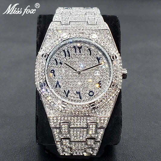 Hip Hop Iced Out Watch LUXLIFE BRANDS