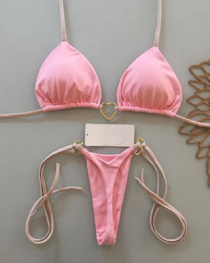 Blazin Brazilian Thong Swimwear Luxlife Brands