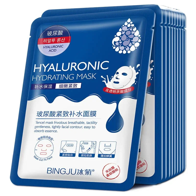 Hyaluronic Acid Collagen Face Masks Luxlife Brands