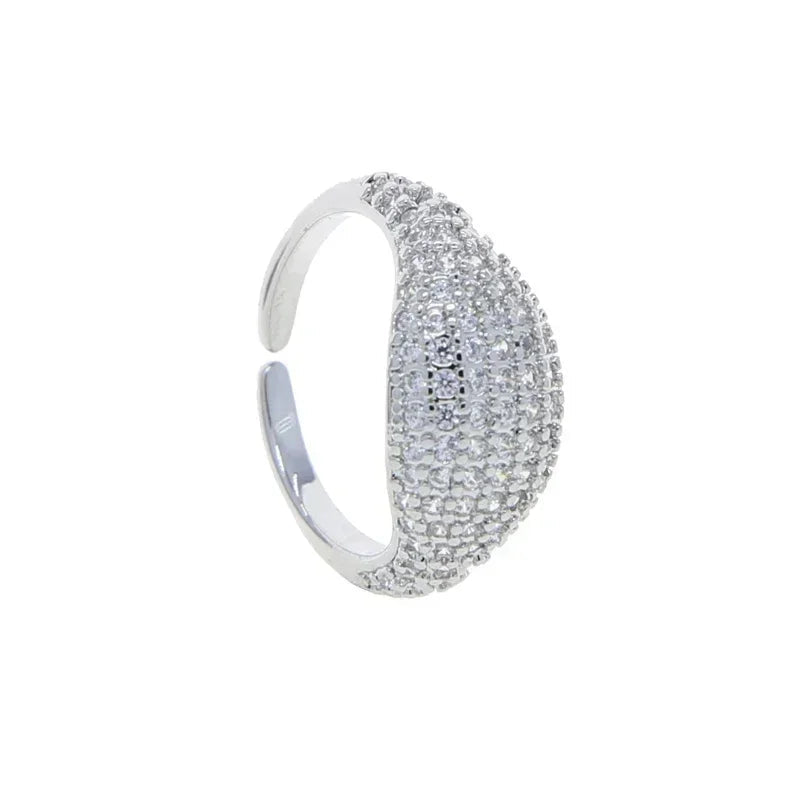 Stella Gold/Platinum Plated 5A Zirconia Rings Luxlife Brands