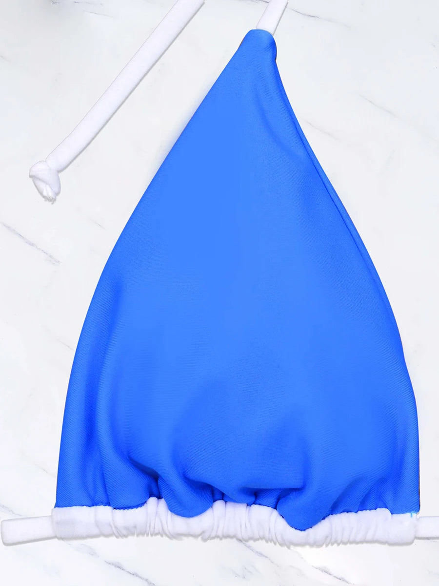 Triangle String Bikini 2025 Women Halter Swimsuit Solid Sexy Swimwear Female Bathers Bathing Swimming Swim Suit Beachwear Luxlife Brands