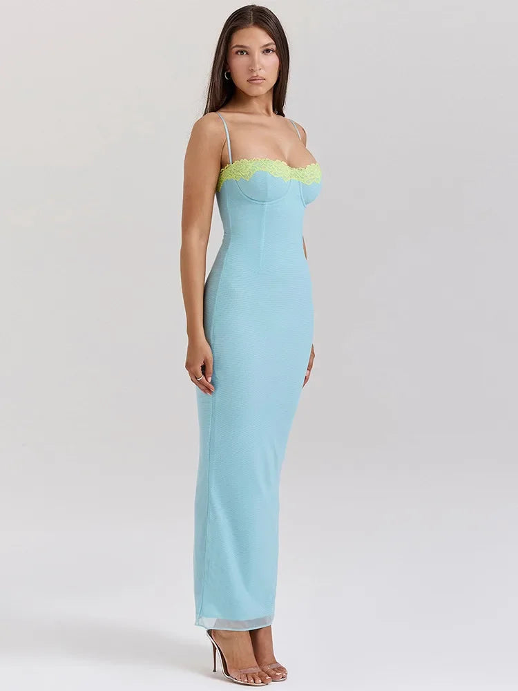 Mariah Bodycon Maxi Dress Luxlife Brands