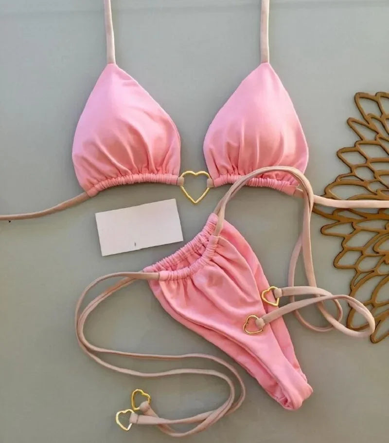 Blazin Brazilian Thong Swimwear Luxlife Brands