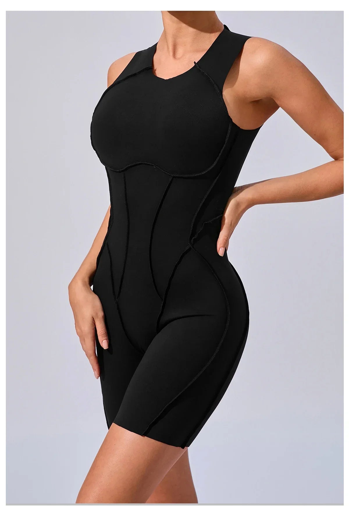 Sports Overalls Padding Sporty Jumpsuit Sportswear Woman Gym Clothing Suit for Fitness Women Bodysuit Luxlife Brands