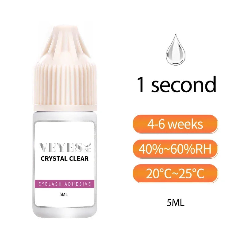 Veyes Inc Eyelash Extensions Glue 5 Days Free Shipping from US Veyelash 7 Weeks Retention Volume Lash Adhesive Makeup Tools Luxlife Brands