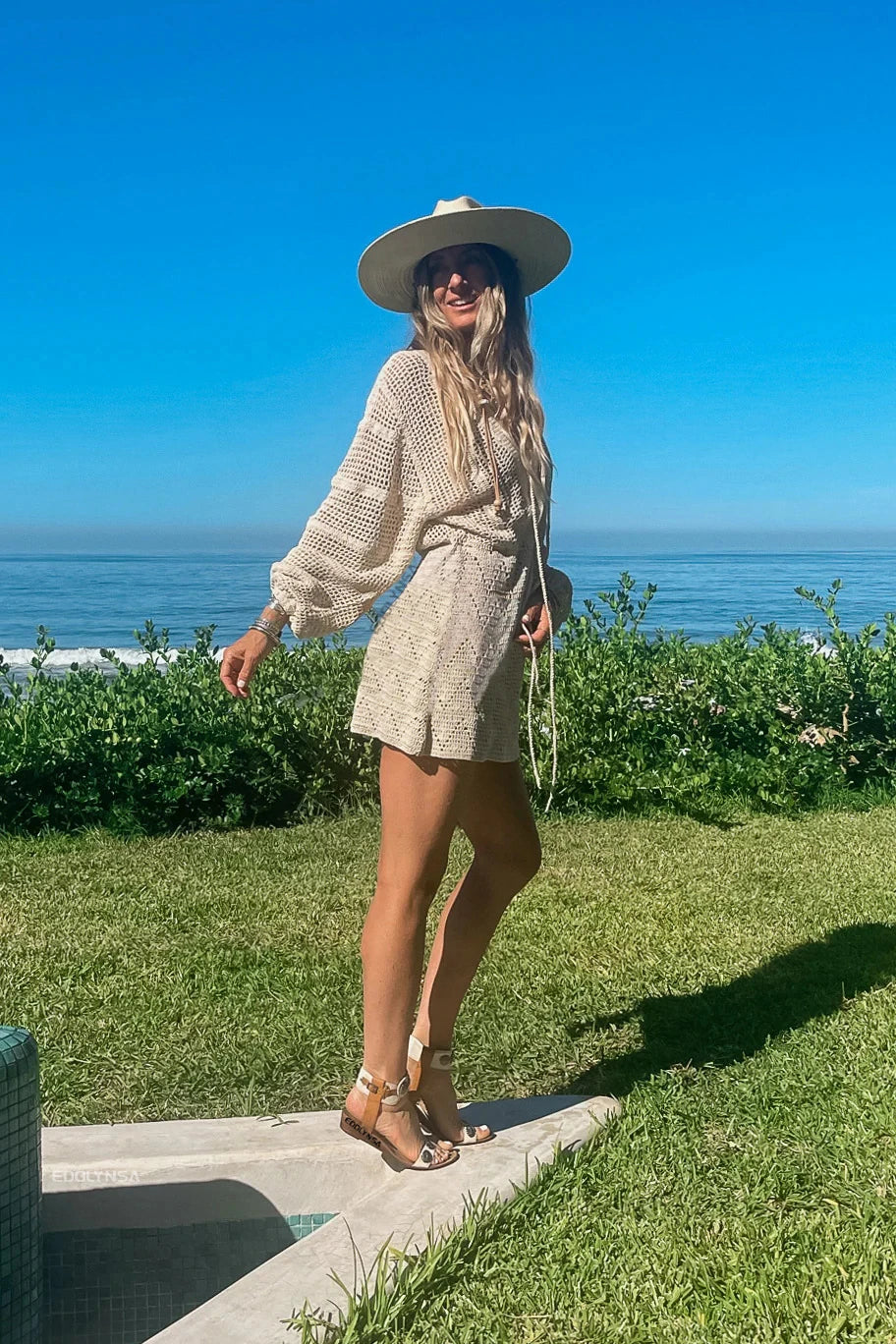 Bali Knit Beach Mini Dress Luxlife Brands