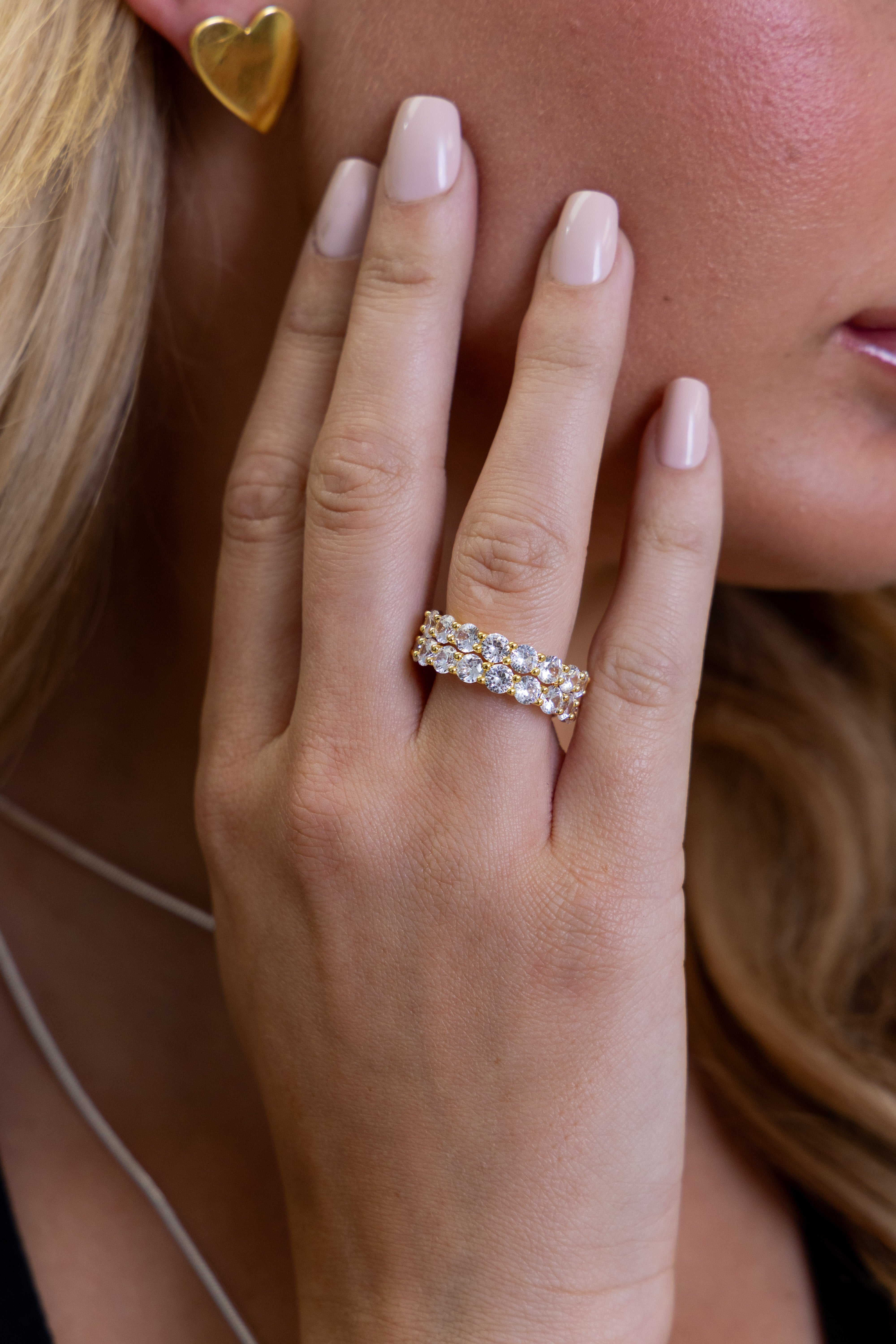 Ari Double Eternity Band