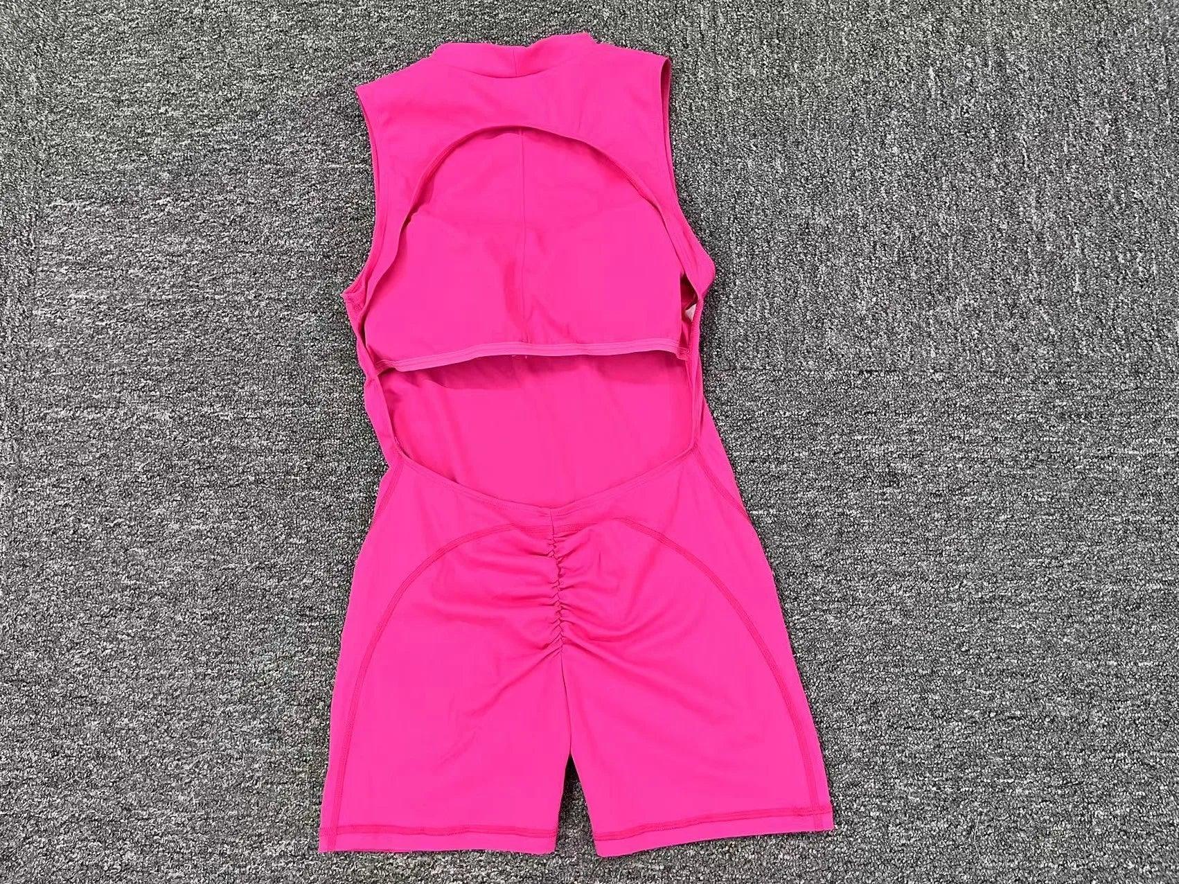 Open Back Yoga Jumpsuit Luxlife Brands