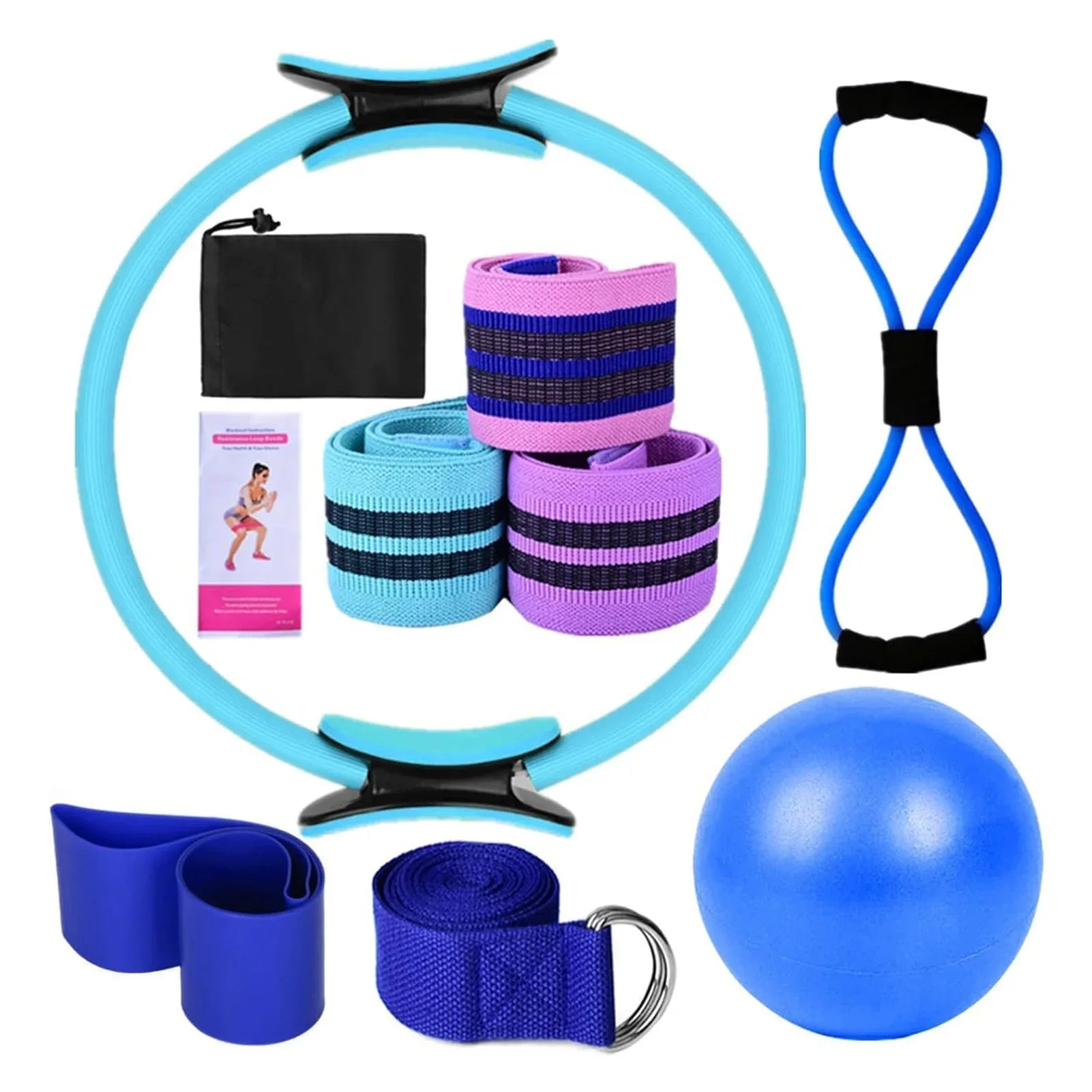 Yoga 11pcs Home Fitness Set Luxlife Brands
