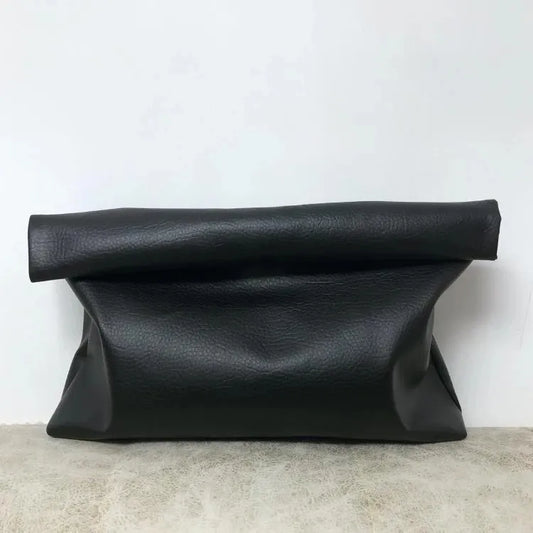 Soft Faux Leather Large Envelope Bag LUXLIFE BRANDS