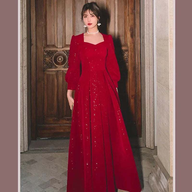Luxury Red Ceremony Gown Luxlife Brands
