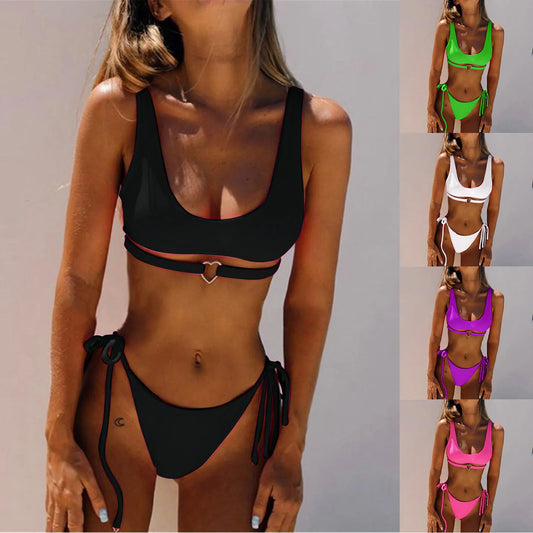 Danielle High Waist Bikini LUXLIFE BRANDS