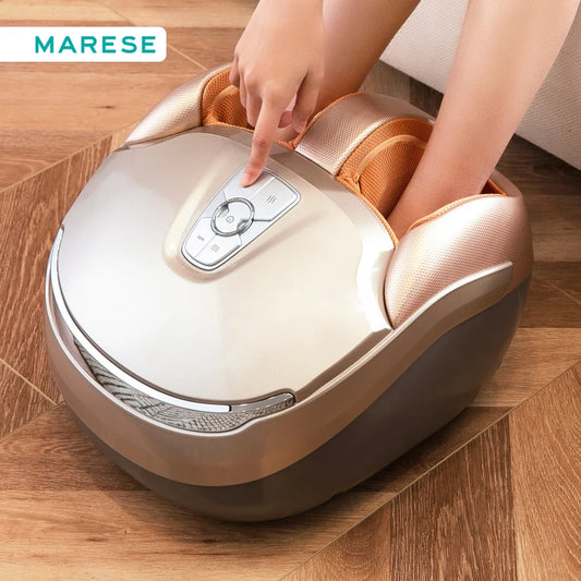 MARESE M7 Plus Electric Foot Massager Machine With Deep Vibration Massage Heated Rolling Kneading Air Compression Healthy Gift LUXLIFE BRANDS