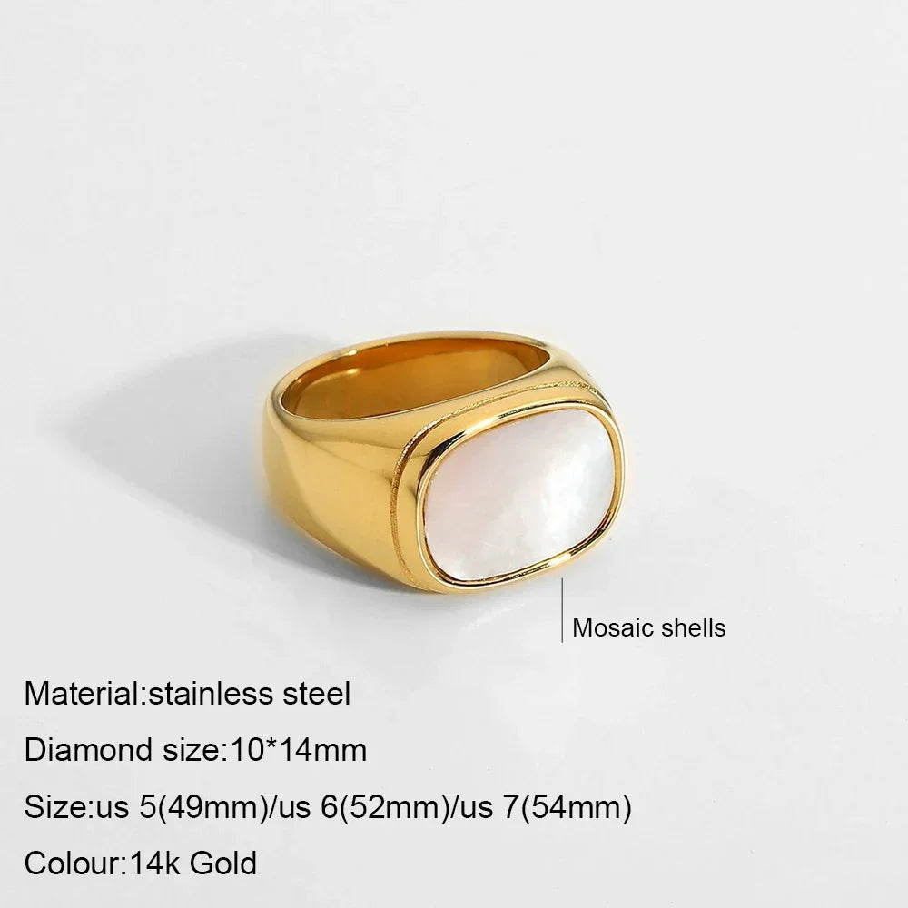 Fashion Ring 316L Stainless Steel Ring Anillo Ringen Mujer Women Rings Bague Couple Matching Jewlery Fashion Gifts Do not fade Luxlife Brands