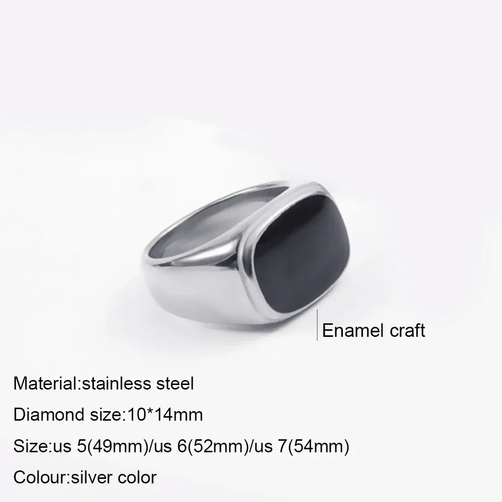 Fashion Ring 316L Stainless Steel Ring Anillo Ringen Mujer Women Rings Bague Couple Matching Jewlery Fashion Gifts Do not fade Luxlife Brands