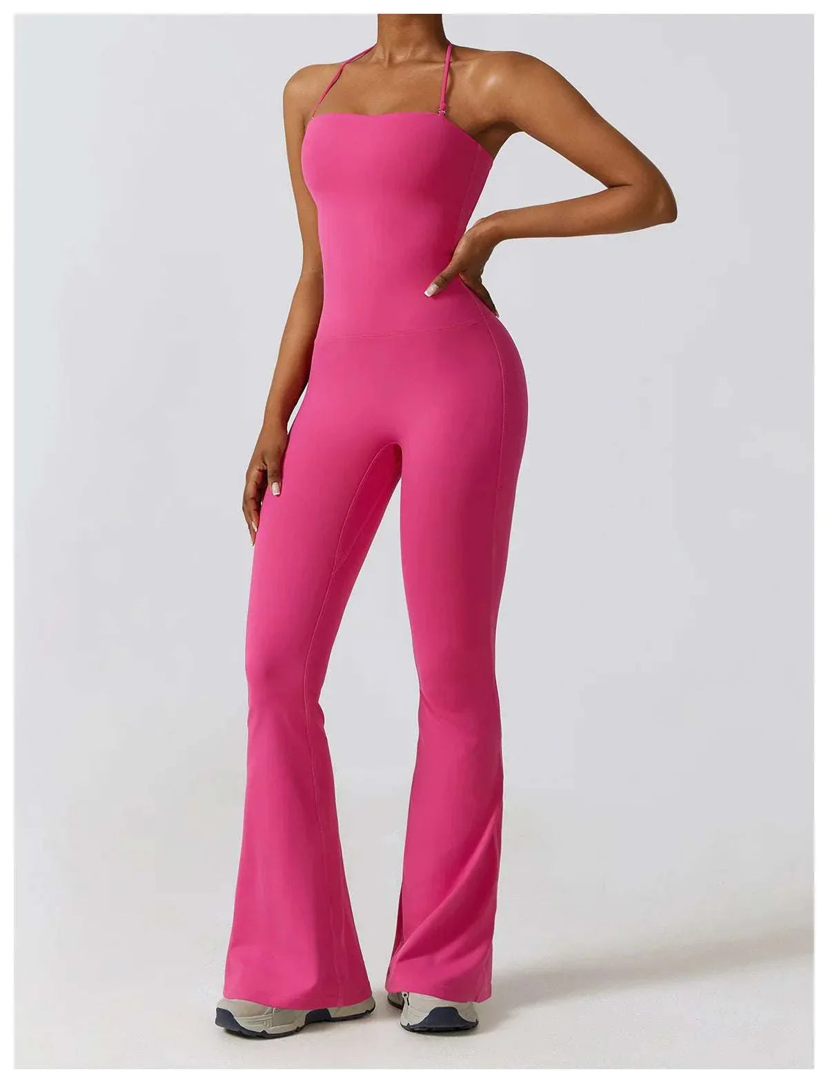 One Piece Sleeveless Yoga Suit Gym Set Women Training Sportswear Fitness Sports Jumpsuit Women Push up Workout Bodysuits Female
