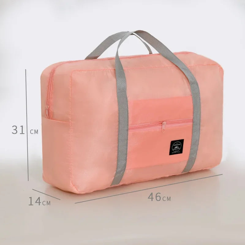 Foldable Travel Duffel Bag Tote Carry on Luggage Bag Spirit Airlines Personal item Sports Gym Bag Travel Organizer Luxlife Brands