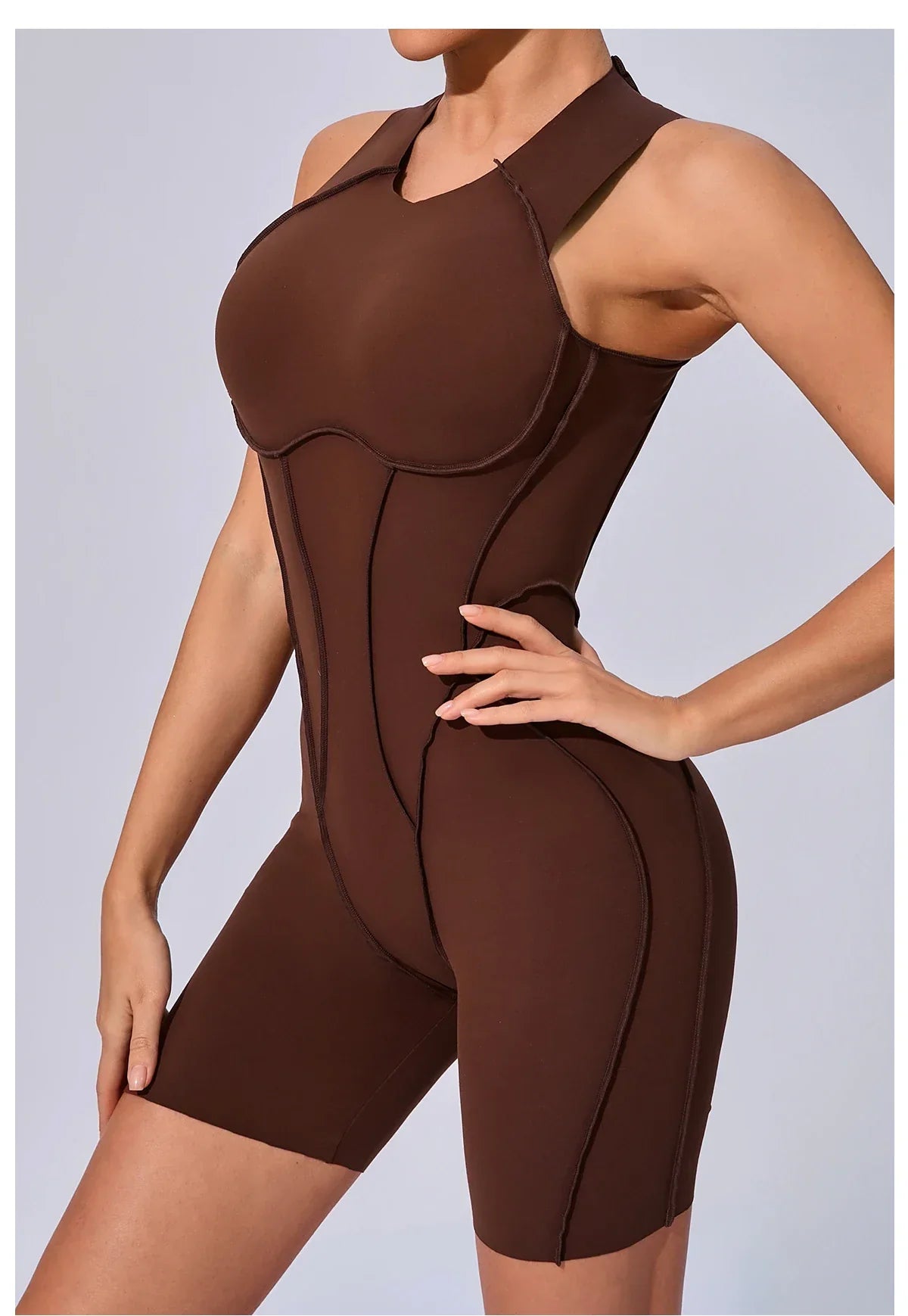Sports Overalls Padding Sporty Jumpsuit Sportswear Woman Gym Clothing Suit for Fitness Women Bodysuit Luxlife Brands
