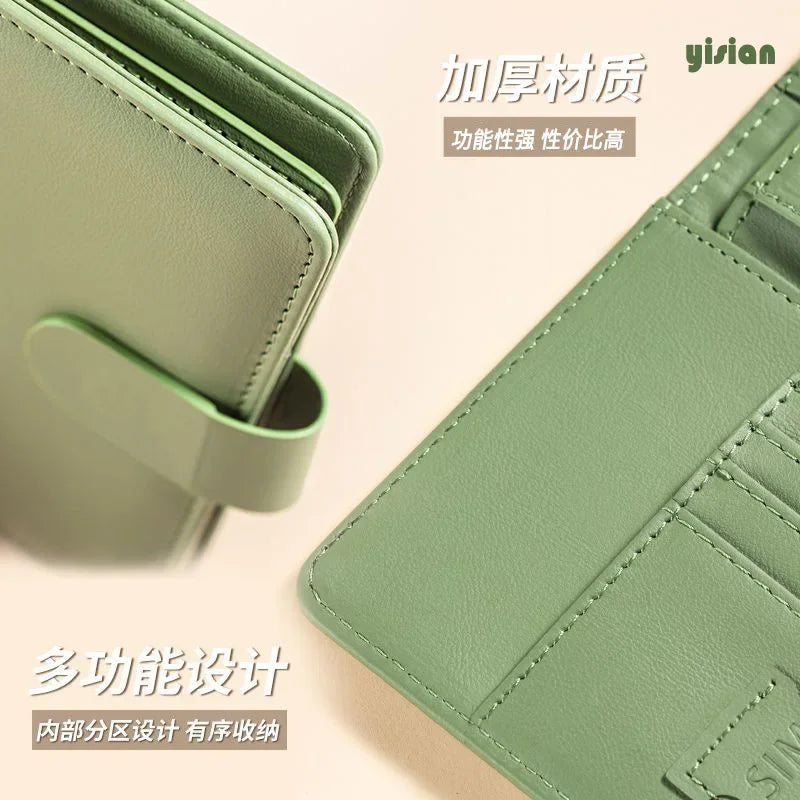 RFID Passport Cover Case Passport Holder Multifunctional Passport Wallet ID Credit Card Holder Travel Wallet Travel Accessories Luxlife Brands