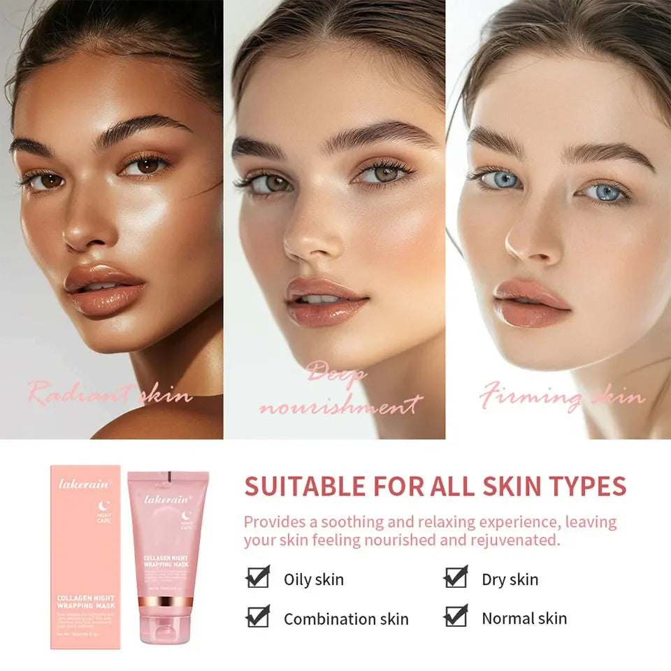 Glow + Hydrate Collagen Night Mask Luxlife Brands