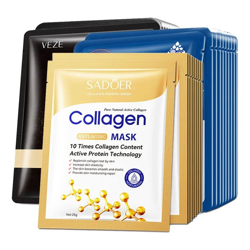 Hyaluronic Acid Collagen Face Masks Luxlife Brands