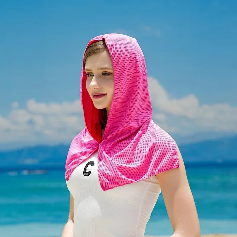 Quick Dry Cooling Hoodie Towel Luxlife Brands