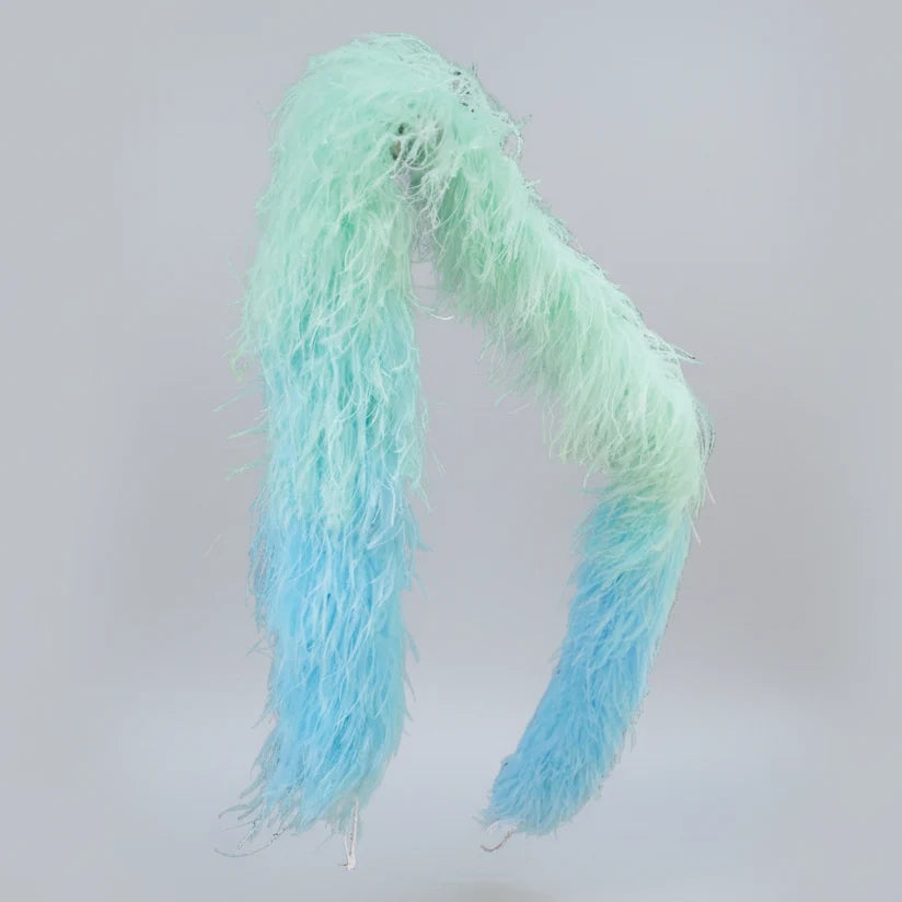 Mixed Color Ostrich Feather Boa & Shawl (2 Meters)