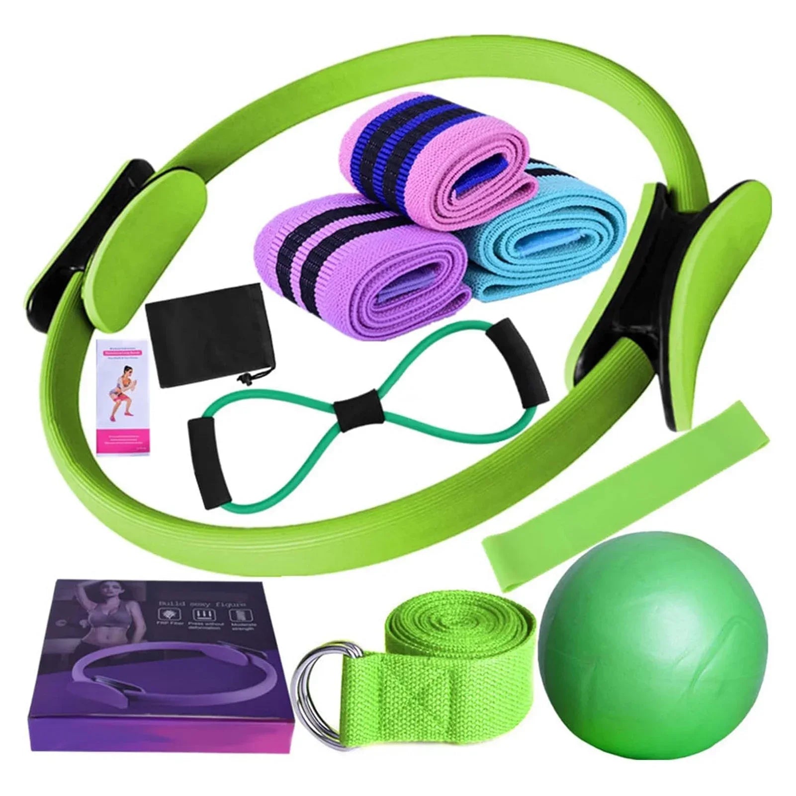 Yoga 11pcs Home Fitness Set Luxlife Brands