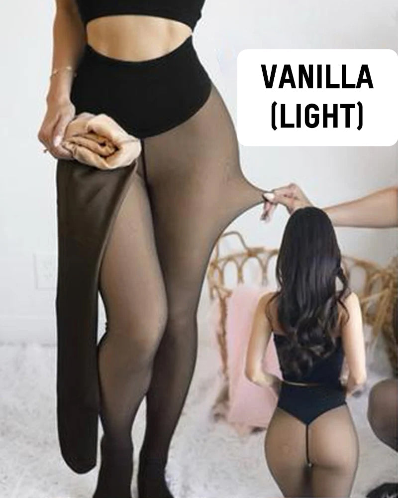 Viral One-Seam Shaping Fleece Leggings SheCurve