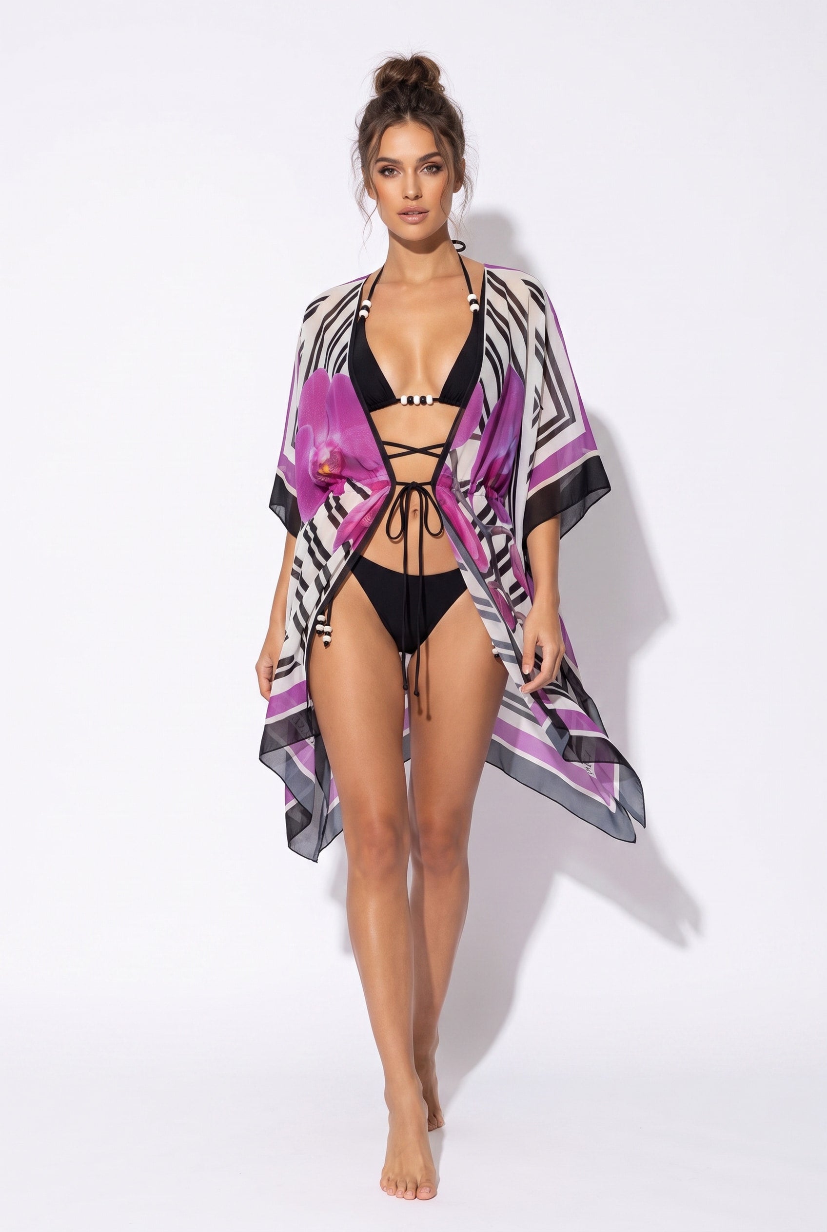 Phalaenopsis Tunic-100% Silk