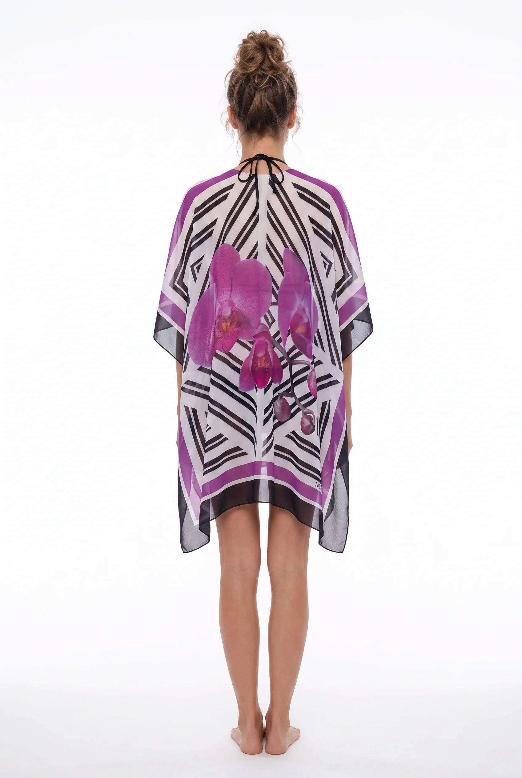 Phalaenopsis Tunic-100% Silk
