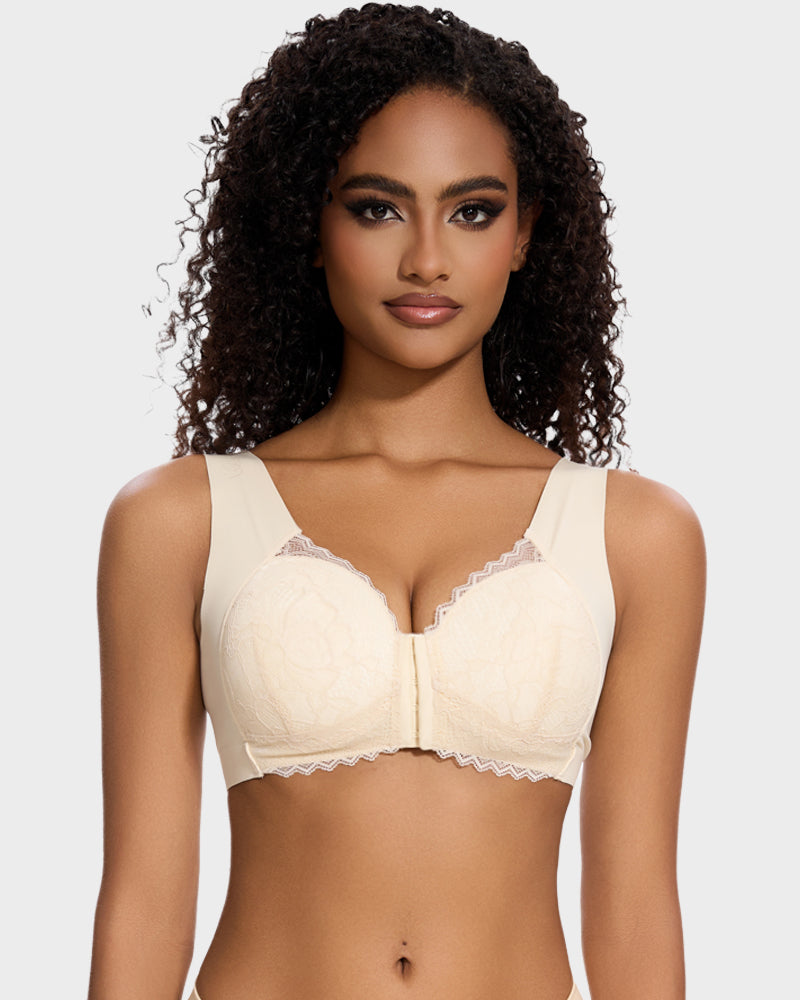Front Closure '5D' Shaping Wireless Bra