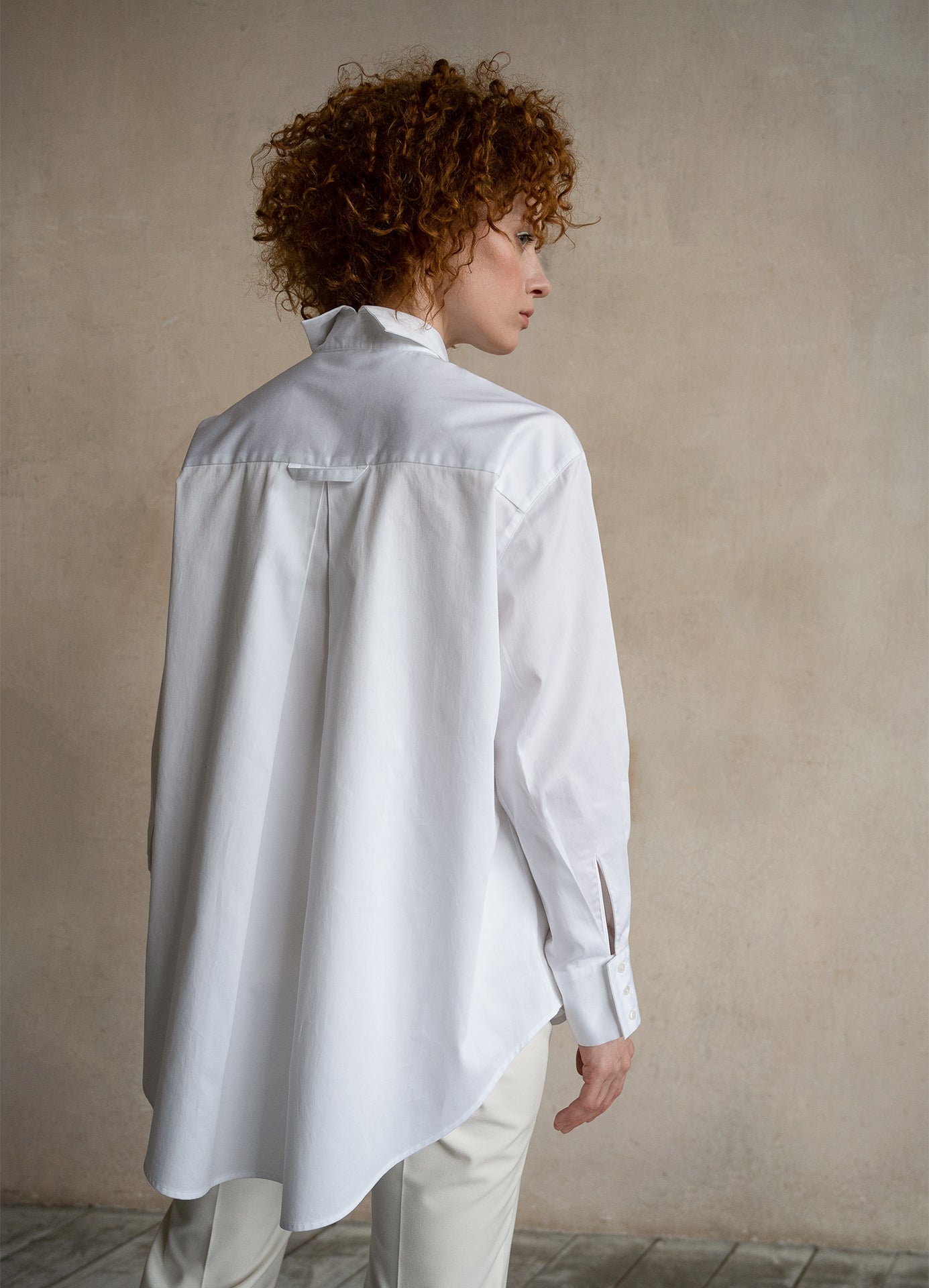 Seconda Relaxed Fit Cotton Business Shirt