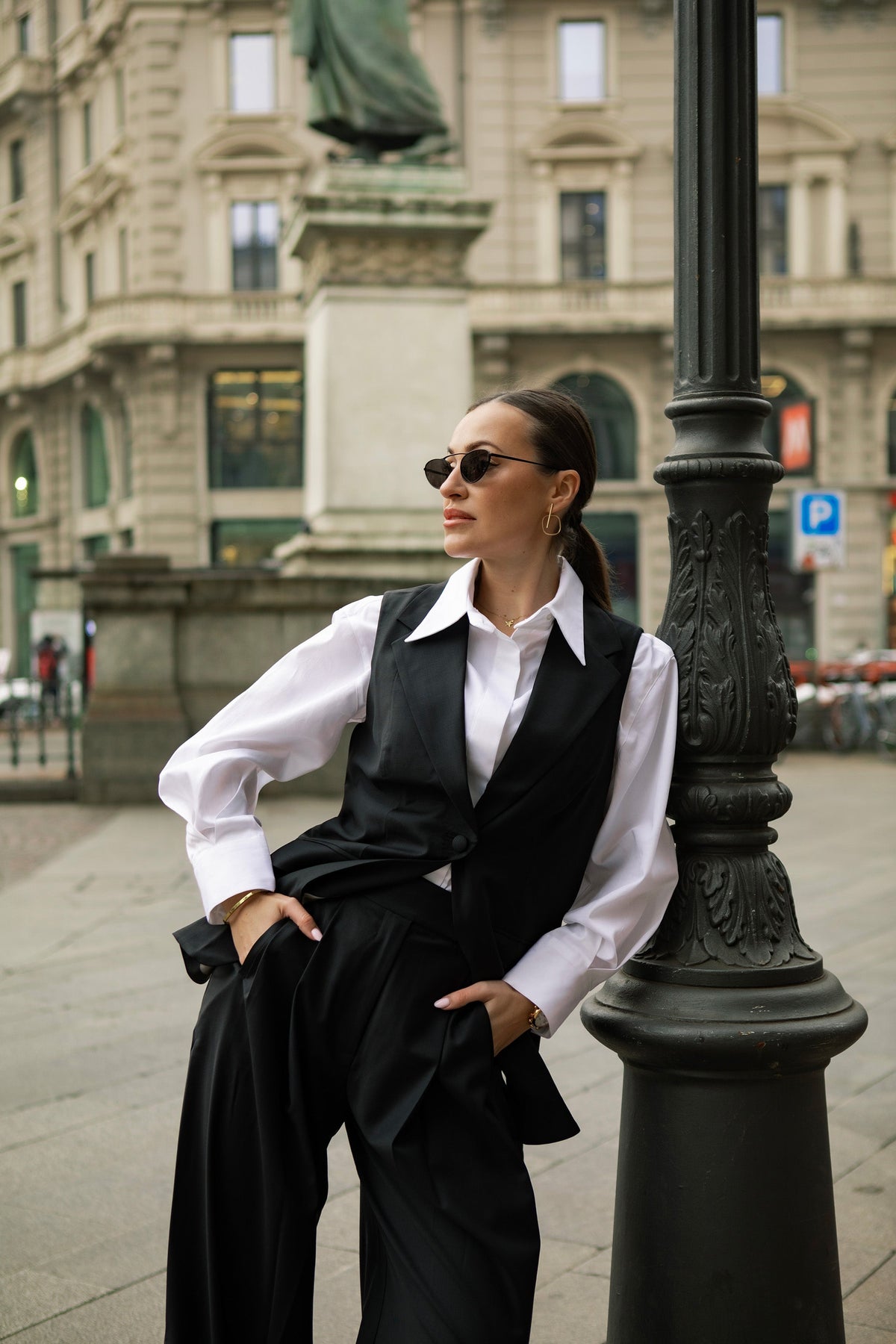 Seconda Relaxed Fit Cotton Business Shirt
