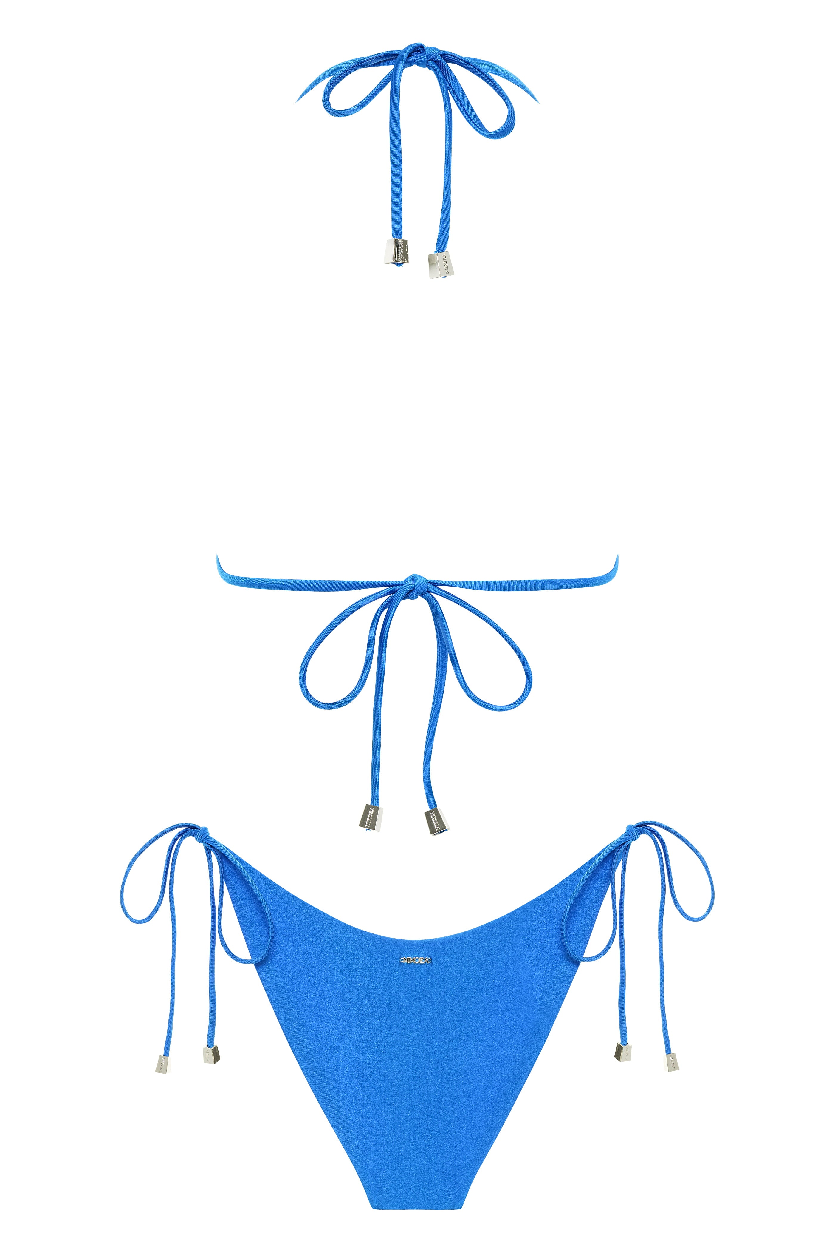 Blue Diana Bikini Top