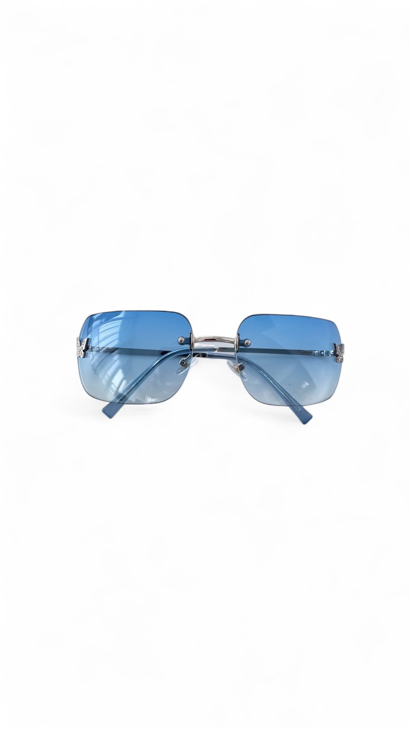Papillon Silver Sunglasses