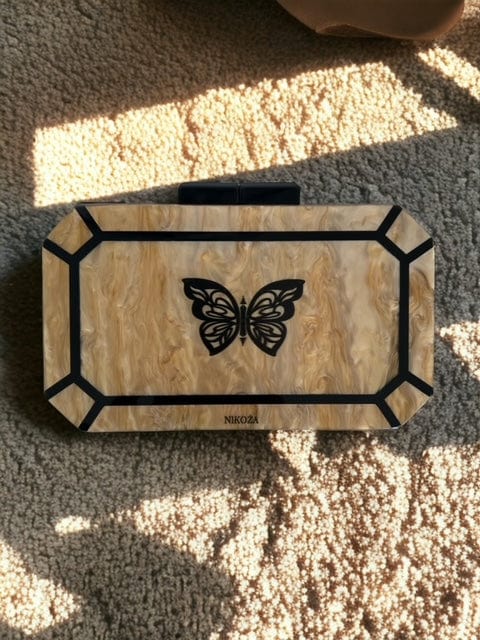 Karina Acrylic Clutch NIKOZA