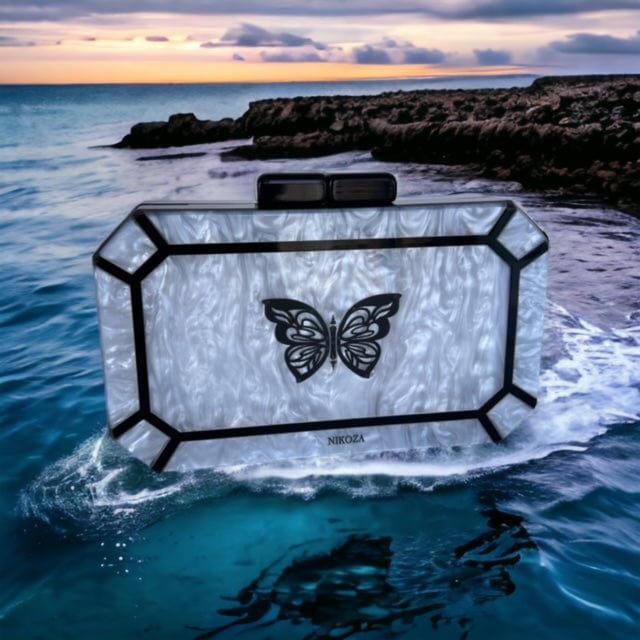 Karina Acrylic Clutch NIKOZA