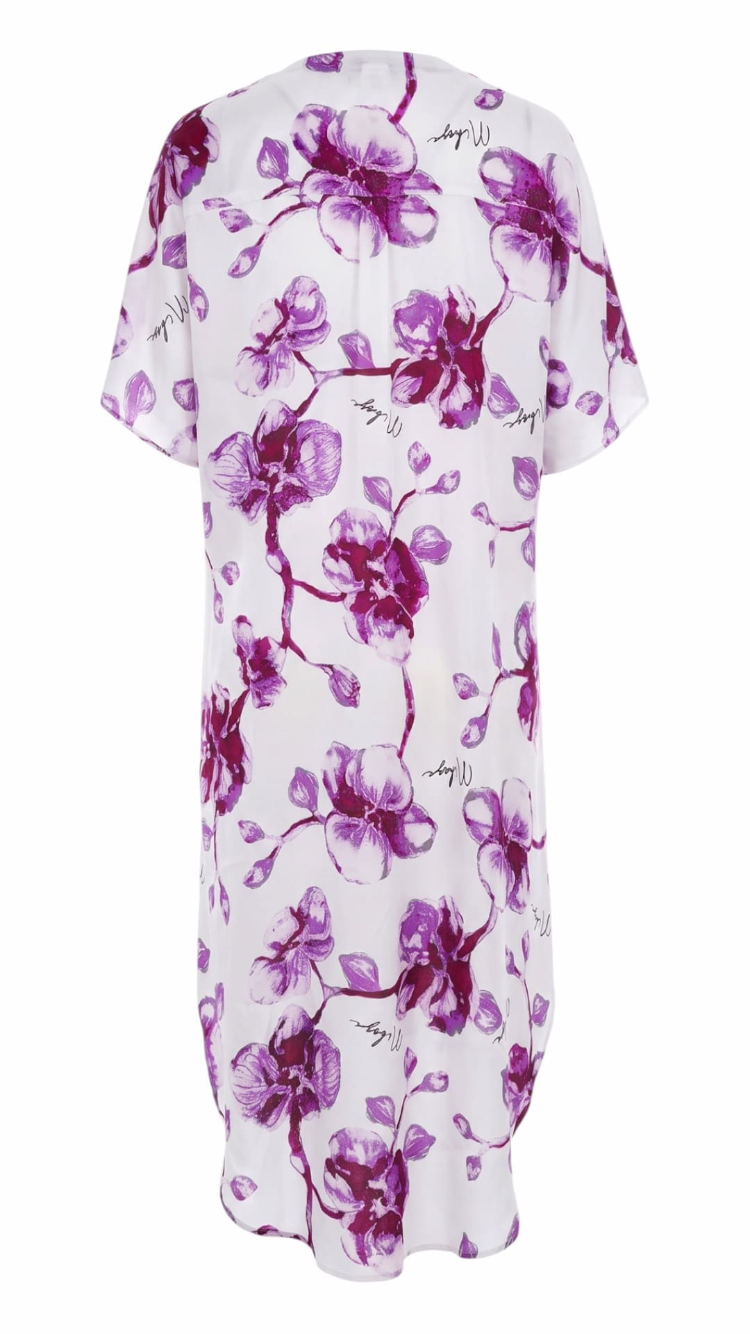 Miranda long cover up 100% Silk Satin