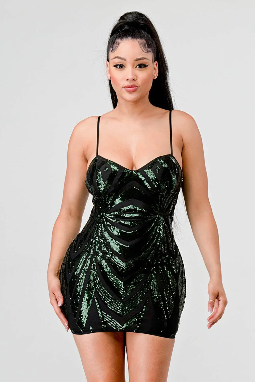 LUXE SEQUIN EMBELLISHED Bella Moda Latina