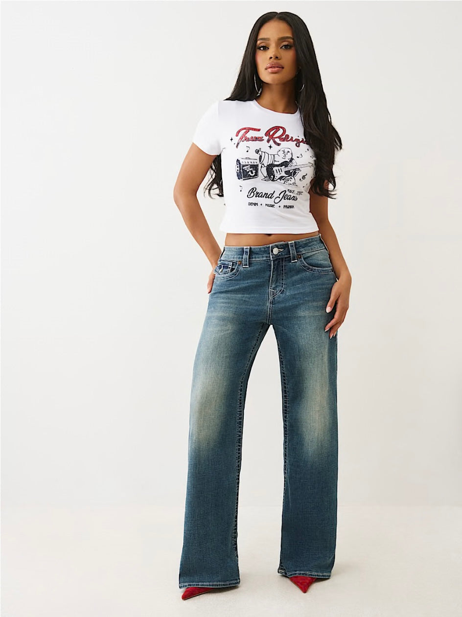 CRYSTAL BUDDHA BABY TEE Bella Moda Latina