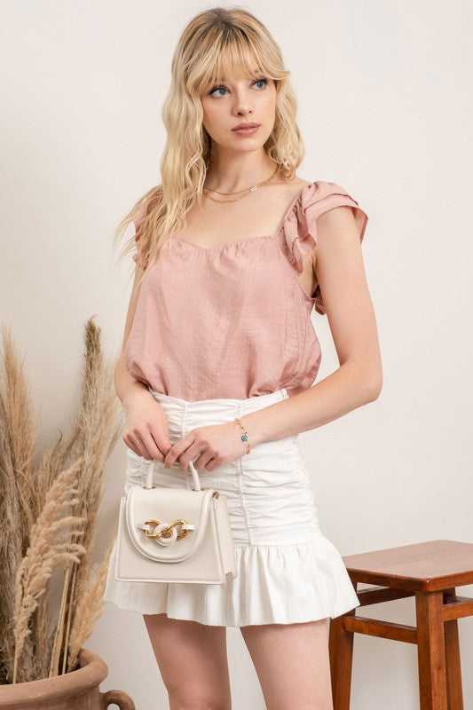 SWEETHEART NECKLINE TOP Bella Moda Latina
