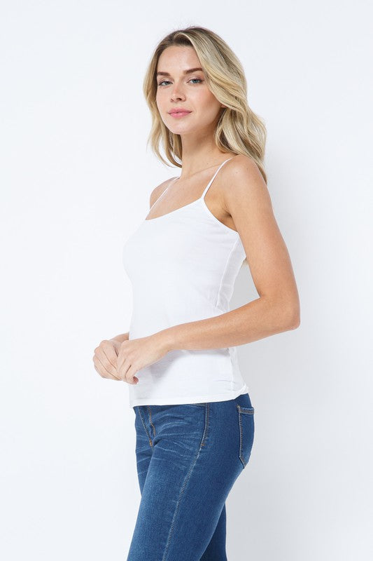 Spaghetti Strap Tank Top Bella Moda Latina