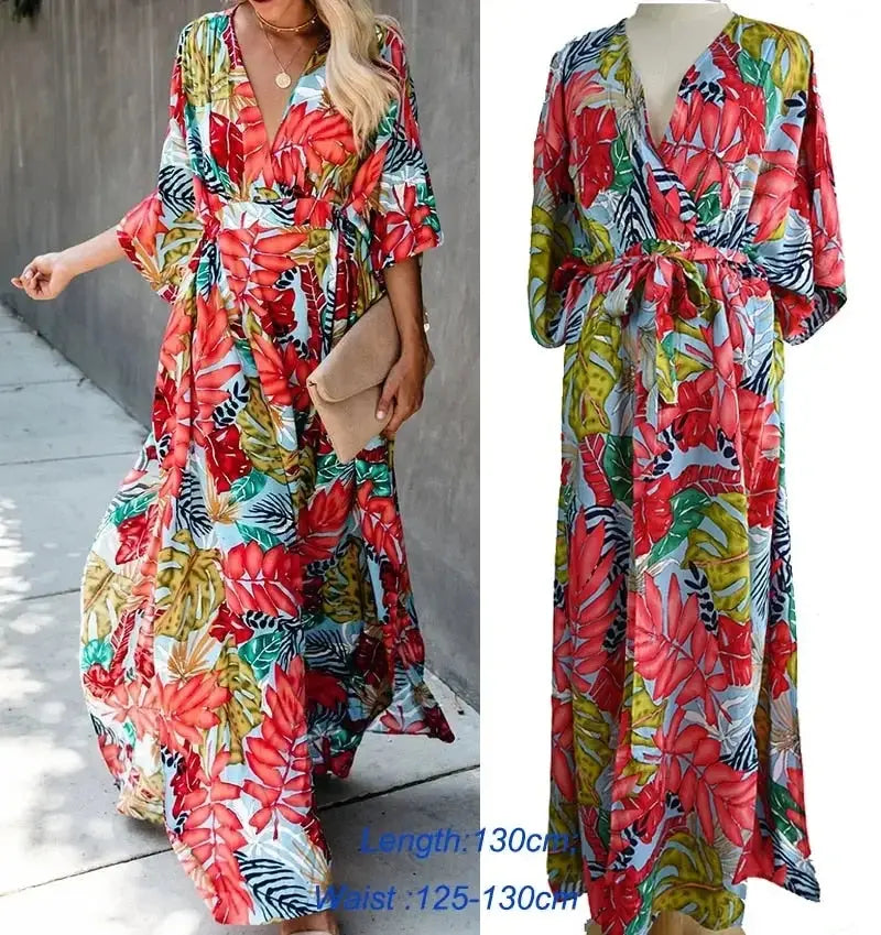 Gazelle Beach Dress Sarong - LUXLIFE BRANDS