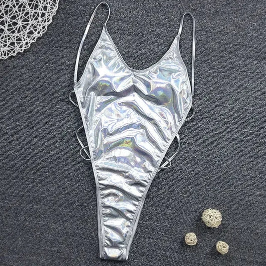 Sassy High Cut Thong Monokini