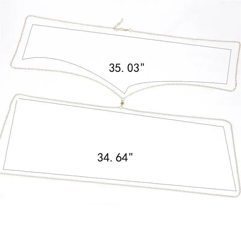 Bikini Beach Crossover Harness Necklace