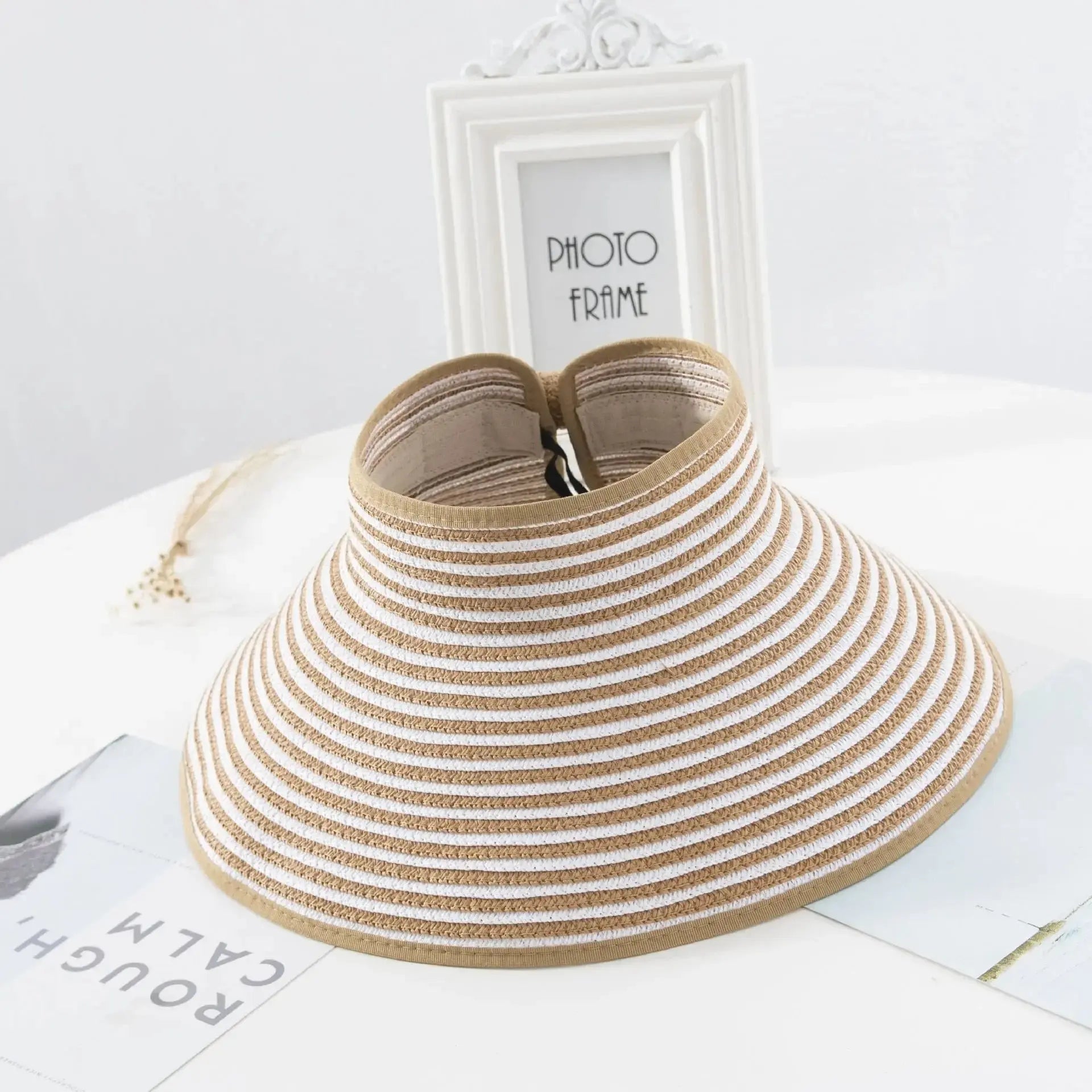 Packable Straw Sun Hat - LUXLIFE BRANDS