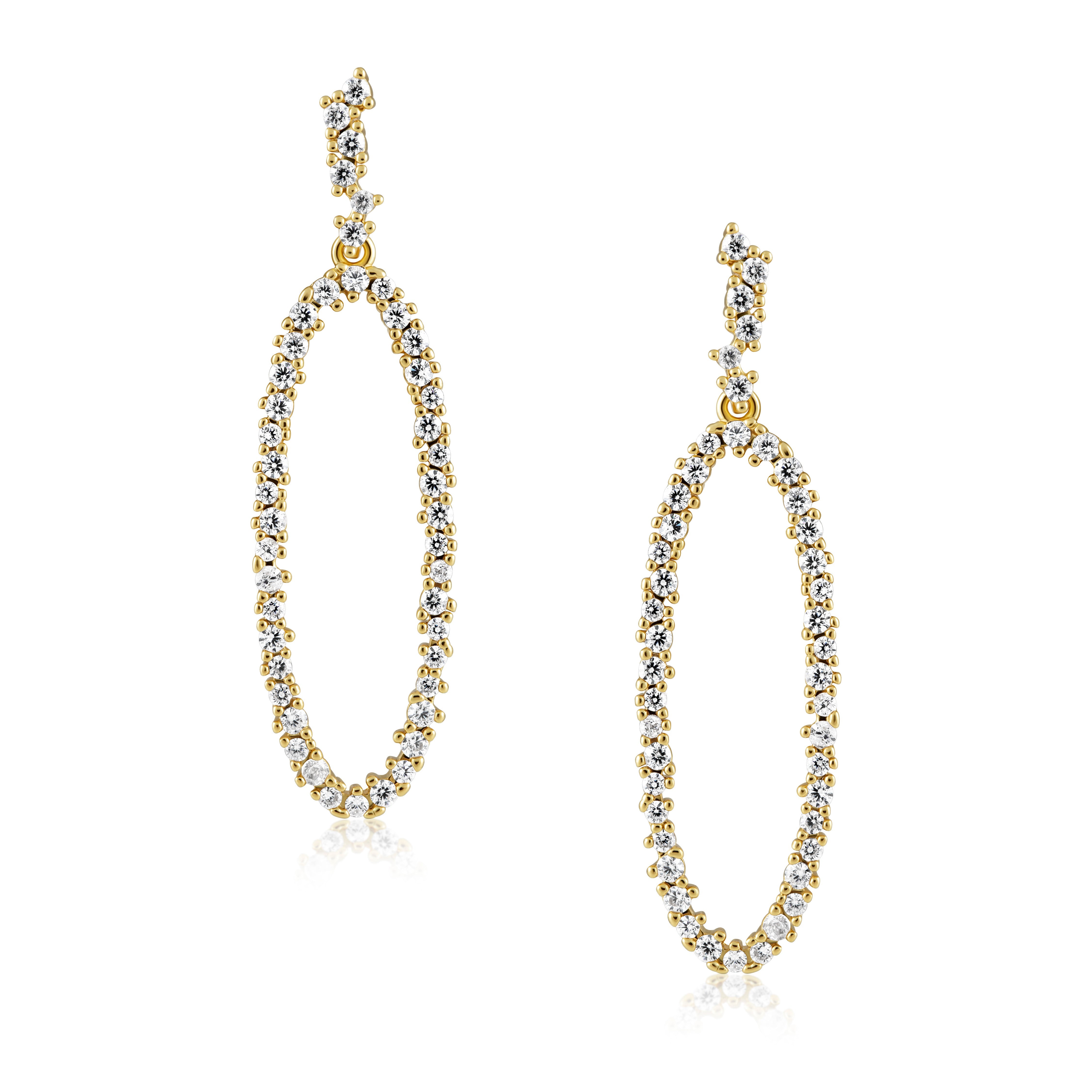 Cheyanne Pave Earrings