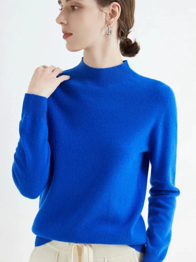 100% Merino Wool Cashmere Sweater - Luxlife Brands