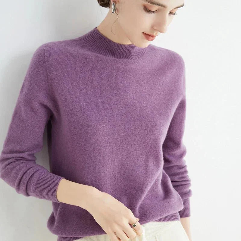100% Merino Wool Cashmere Sweater - Luxlife Brands